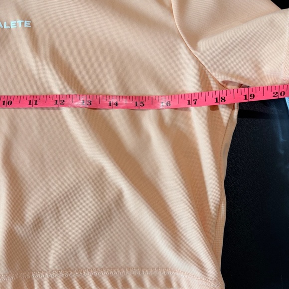 ALPHALETE Signature Mesh Tee Coral SZ S - Picture 7 of 9